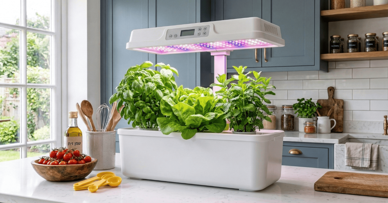 בלי לכלוך ובלי אדמה - מערכת הידרופונית ביתית: כך תגדלו ירקות בקלות