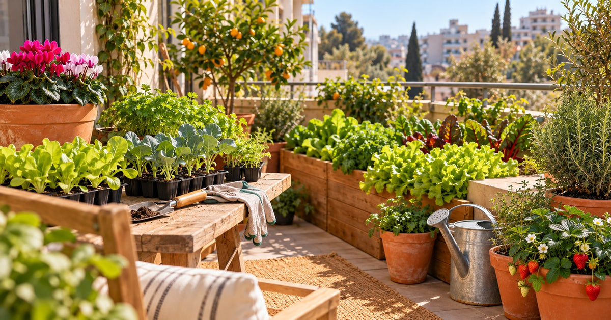 מה שותלים באוקטובר – גינת ירק סתווית עם ירקות חורף, תבלינים ופרחים